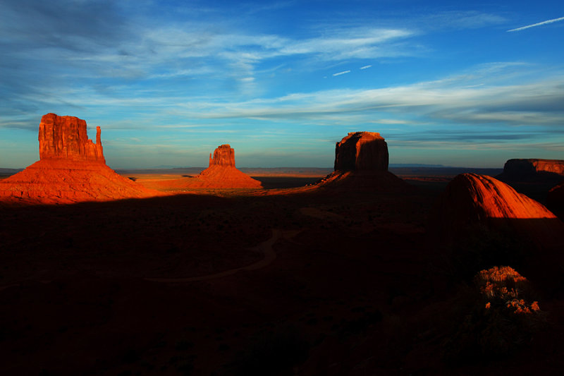 Monument Evening Light