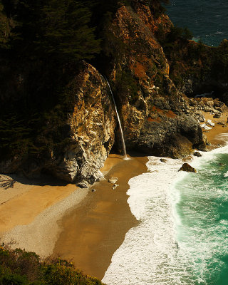 Falls at the Beach