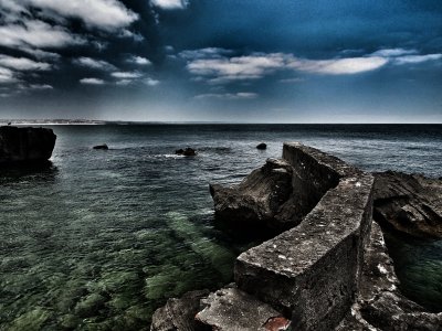 atlantic coast ( silver coast ) , Portugal