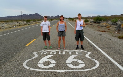 old Route 66 near Kingman