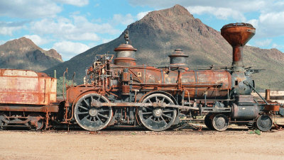 High Chaparral Train,  in the old Tucson Studios