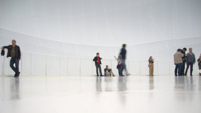Christo at the Gasometer, Big Air Package