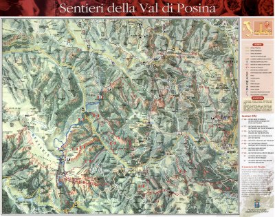 Pasubio Map from the net...