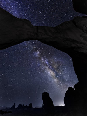 Milky Way over Arches National Park