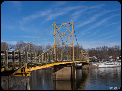 Bridge over the White River