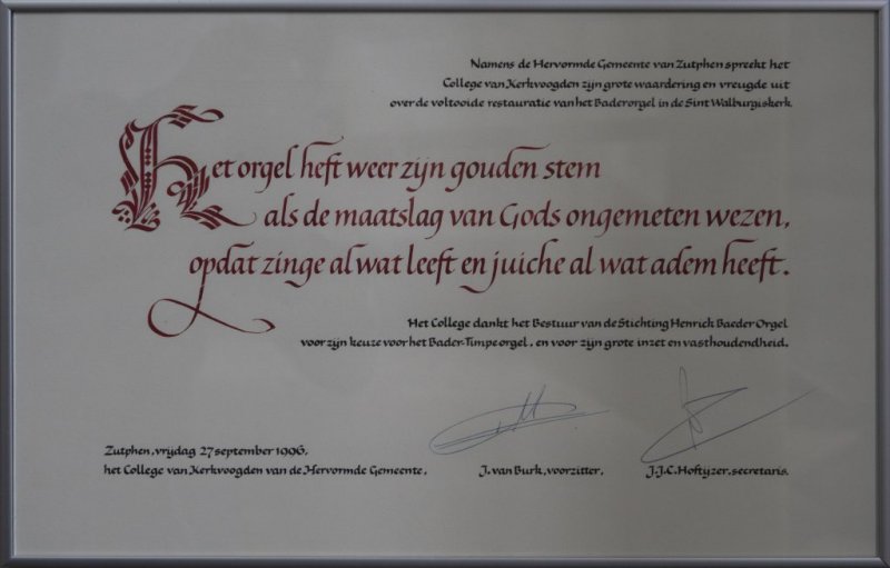 Zutphen, prot gem Walburgiskerk orgelrestauratie orgelreconstructie [011], 2014 1274.jpg