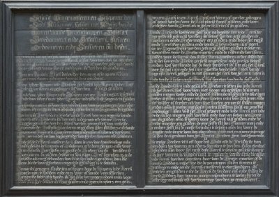 Alkmaar, voorm. NH Grote Kerk Rondgang Tekstbord Begraafregels 9995 [011], 2014.jpg