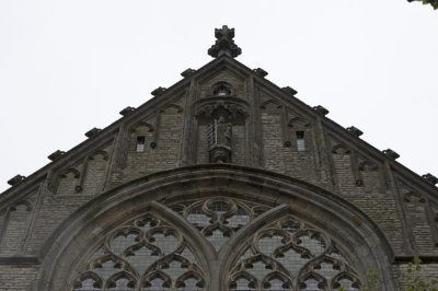 Alkmaar, voorm. NH Grote Kerk aan buitenzijde Laurensbeeld 0120 [011], 2014.jpg