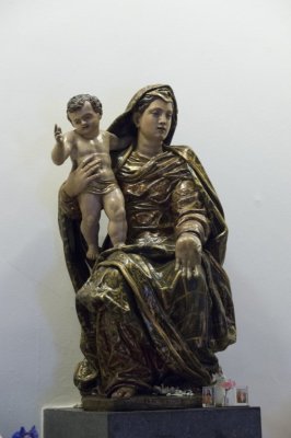 Utrecht, RK St. Augustinuskerk mariakapel Mariabeeld 17e e. Spanje [011], 2014 0426.jpg