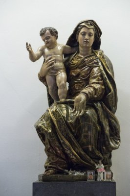 Utrecht, RK St. Augustinuskerk mariakapel Mariabeeld 17e e. Spanje [011], 2014 0427.jpg