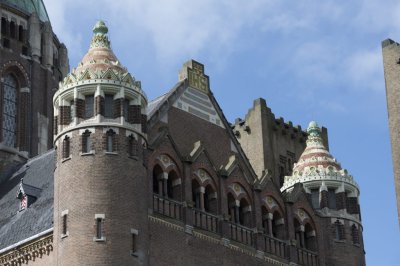 Haarlem, RK Kathedrale basiliek Sint Bavo aan buitenzijde [011], 2014 0594.jpg