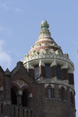 Haarlem, RK Kathedrale basiliek Sint Bavo aan buitenzijde [011], 2014 0608.jpg