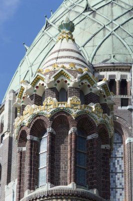 Haarlem, RK Kathedrale basiliek Sint Bavo aan buitenzijde [011], 2014 0621.jpg