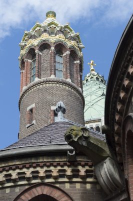 Haarlem, RK Kathedrale basiliek Sint Bavo aan buitenzijde [011], 2014 0637.jpg