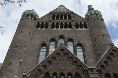 Haarlem, RK Kathedrale basiliek Sint Bavo aan buitenzijde [011], 2014 0654.jpg