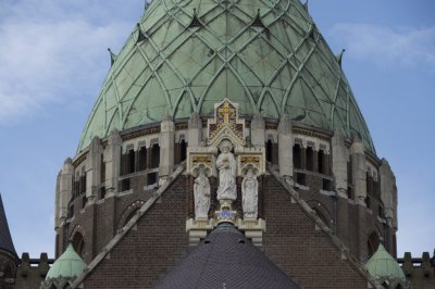 Haarlem, RK Kathedrale basiliek Sint Bavo aan buitenzijde [011], 2014 0785.jpg
