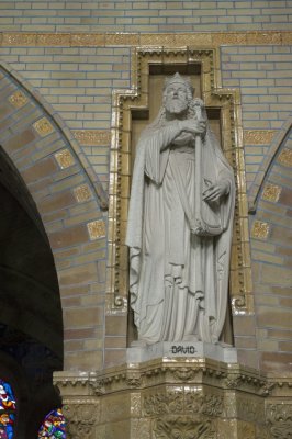 Haarlem, RK Kathedrale basiliek Sint Bavo beeld van David [011], 2014 0689.jpg