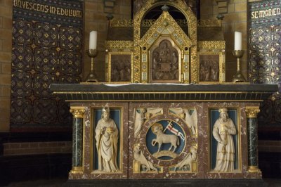 Haarlem, RK Kathedrale basiliek Sint Bavo rondgang [011], 2014 0683.jpg