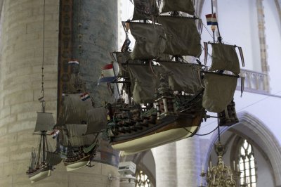 Haarlem, prot gem Grote of Sint Bavokerk scheepsmodellen [011], 2014 0920.jpg