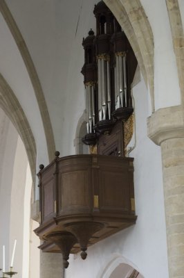 Haarlem, prot gem Grote of Sint Bavokerk Mariakapel orgel buitenzijde [011], 2014 0974.jpg