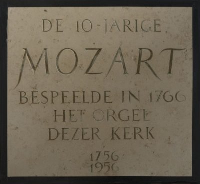 Haarlem, prot gem Grote of Sint Bavokerk orgel herinneringsbord [011], 2014 0943.jpg