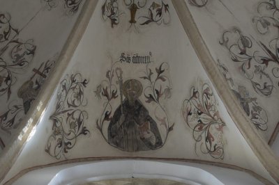Zutphen, voorm NH Broederenkerk gewelfschildering [011], 2014 1126.jpg