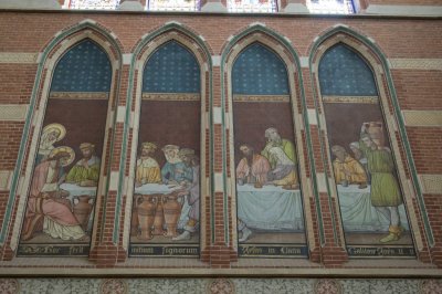 Den Haag RK Sint-Jacobus de Meerderekerk [011], 2015 7769 narthex zuidzijde.jpg