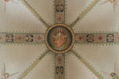 Den Haag RK Sint-Jacobus de Meerderekerk [011], 2015 7777 plafond viering.jpg