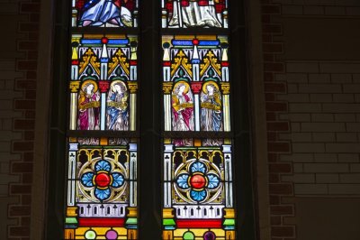 Den Haag RK Sint-Jacobus de Meerderekerk [011], 2015 7809 glas in lood raam.jpg