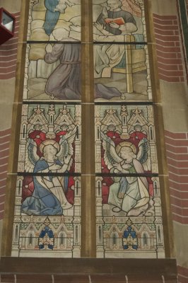 Den Haag RK Sint-Jacobus de Meerderekerk [011], 2015 7816 schildering in doopkapel.jpg
