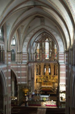 Den Haag RK Sint-Jacobus de Meerderekerk [011], 2015 7840 blik van bij orgel.jpg