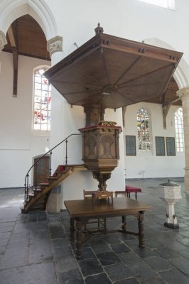 Delft, prot gem Oude Kerk kansel  [011], 2015 8171.jpg