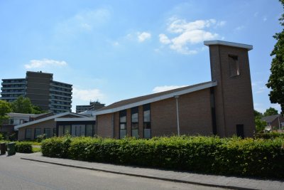 Ede, geref kerk vrijgem Ontmoetingskerk 16, 2015.jpg