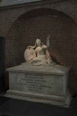 Leiden, prot gem Pieterskerk Monument Johan Meerman [011], 2015 2129.jpg