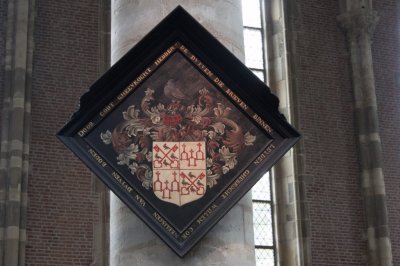 Leiden, prot gem Pieterskerk Wapen Van Duyvenbode [011], 2015 2140.jpg