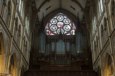 Delft, RK Maria van Jessekerk Raam en orgel [011], 2015 2300.jpg