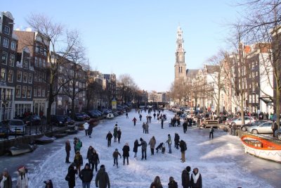 Amsterdam, Westerkerk en Prinsengracht (Henk Willemsen sr).jpg