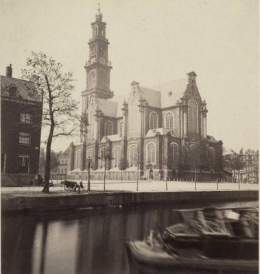 Amsterdam, Westerkerk toen.jpg