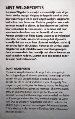 Utrecht, Voorm Prot Buurkerk Mus Speelklok fresco Wilgefortis [011], 2016.jpg2496.JPG
