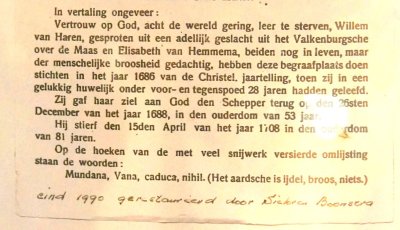 Sint Annaparochie, prot gem Van Harenskerk grafmonument 12b [018], 2016.jpg
