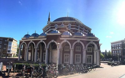 Amsterdam, Ayasofya Camii of Westermoskee 01a, Turks [011] 2016 2641.jpg