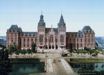 Amsterdam, Rijksmuseum circa 1895.jpg