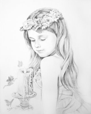 Daisy Fairy_graphite