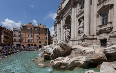 This is the only picture of the Trevi Fountain I have
