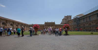 Finally to the Vatican grounds