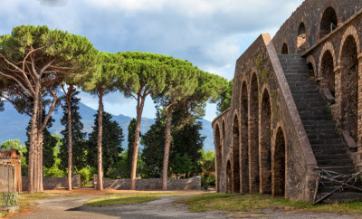 Part of a Colosseum in Pompeii