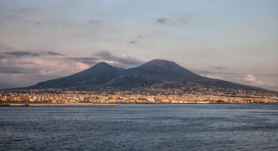 Good by Naples and Vesuvius
