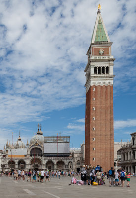 The Campanile with St. Marc's Basilica in the background