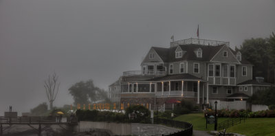 The Inn in the fog