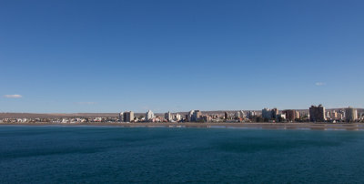 Puerto Madryn is quite small
